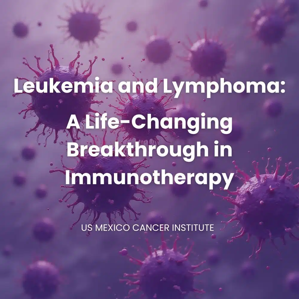 Leukemia and Lymphoma A Life Changing Breakthrough in Immunotherapy