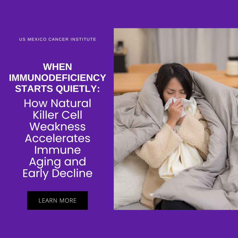 When Immunodeficiency Starts Quietly: How Natural Killer Cell Weakness Accelerates Immune Aging and Early Decline