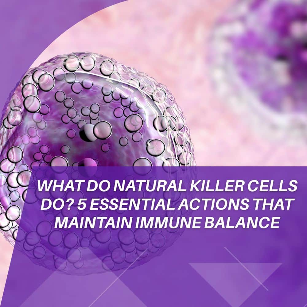 What Do Natural Killer Cells Do? 5 Essential Actions That Maintain Immune Balance