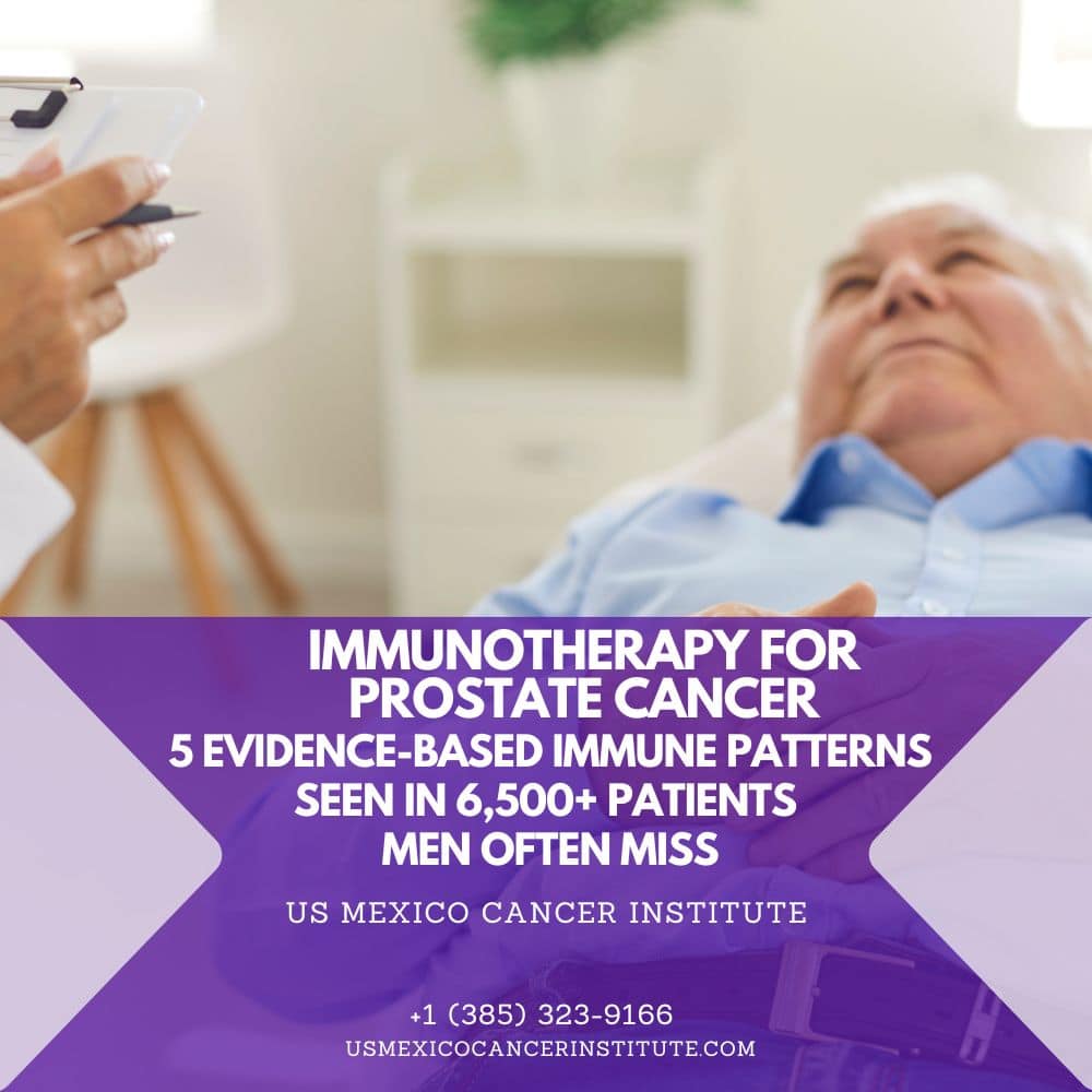 Immunotherapy for Prostate Cancer 5 Evidence-Based Immune Patterns Seen in 6,500+ Patients Men Often Miss