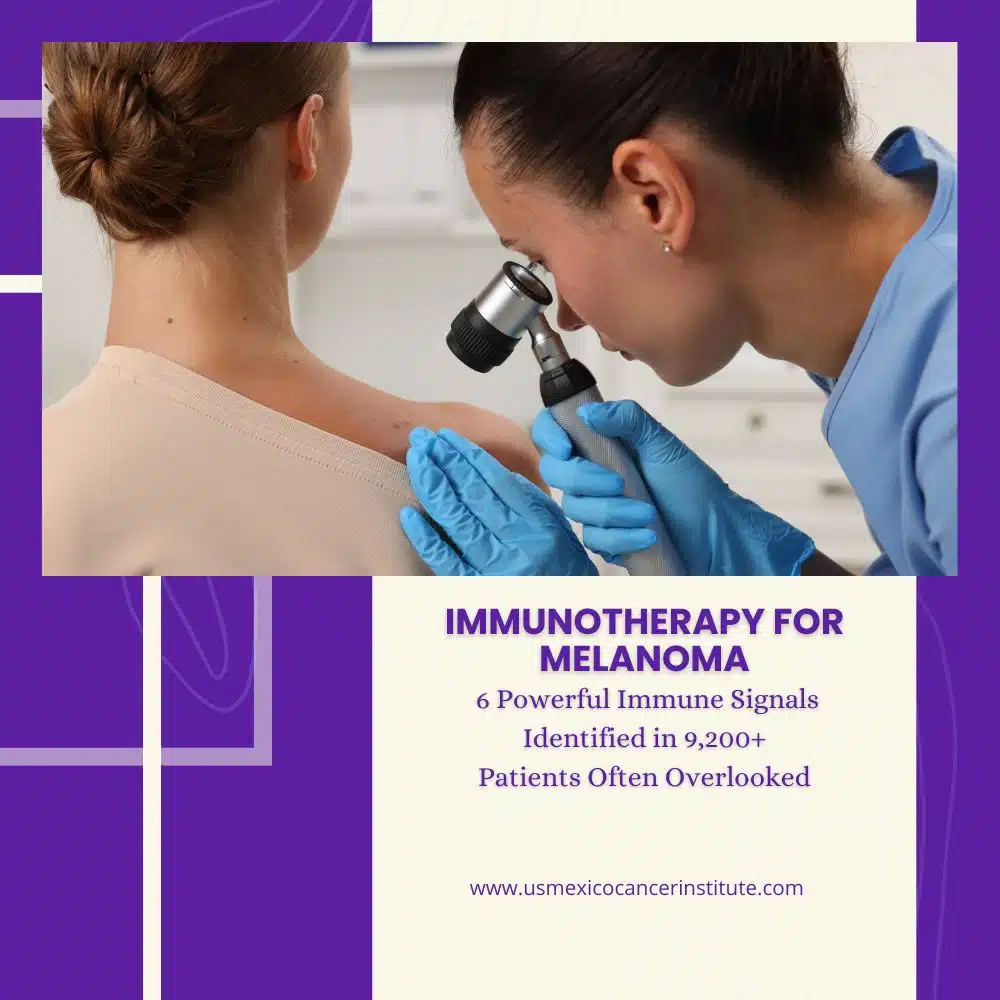 Immunotherapy for Melanoma 6 Powerful Immune Signals Identified in 9,200+ Patients Often Overlooked