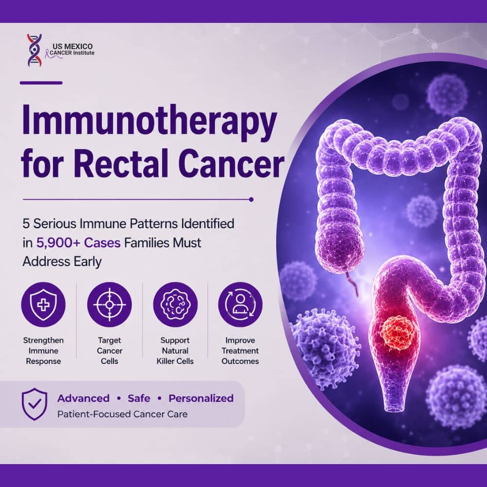 Immunotherapy for Rectal Cancer 5 Serious Immune Patterns Identified in 5,900+ Cases Families Must Address Early